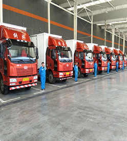 常州到昭通物流公司车辆展示